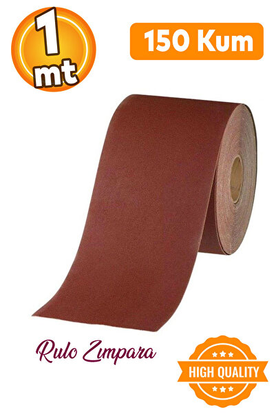 Badem10 150 Kum (1 METRE) Bant Rulo Zımpara Ahşap Metal Zımparası