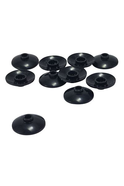 LEGO Original Accessory Moc Custom Dish 2 X 2 Inverted Radar Round Black Dish 6 Pieces Will Be Sent