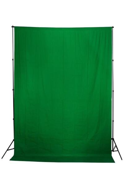 JINBEI Greenbox Chromakey Green Screen Yeşil Fon Perde 2x3m Yeni