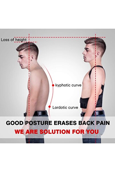 Ankaflex Medical Kyphosis Corset Scoliosis Corset Magnetic Orthopedic Upright Posture Corset