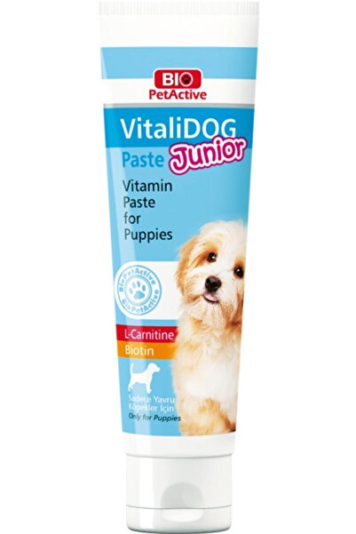 Bio PetActive Vitalidog Junior Paste | Yavru Köpekler Için Vitamin Pasta 100 Ml.