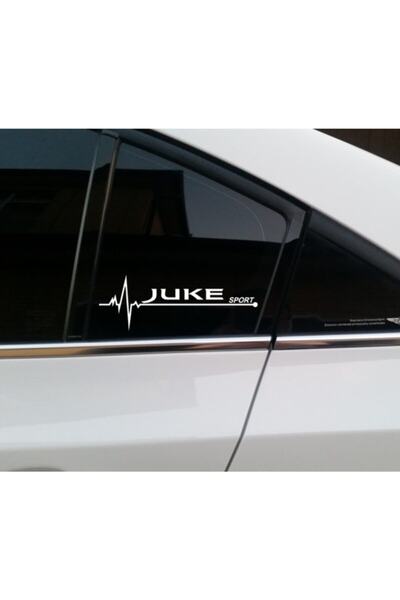 Genel Markalar Nissan Juke Yan Cam Sticker Oto Kapı Çıkartma Tuning Aksesuar ...