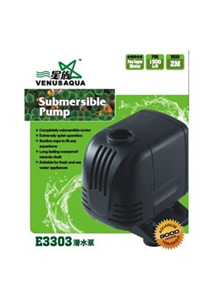Venusaqua E3303 Akvaryum Kafa Motoru 1500 Lt / H 26w