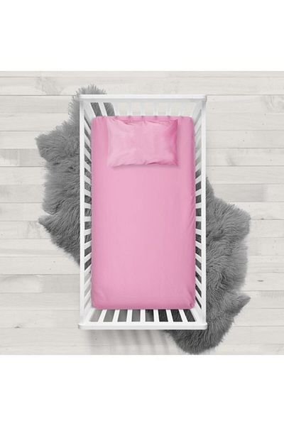 KISAYOL Mothercare - Pink Baby Bed Sheet 70x140
