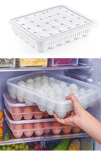 Buffer 30 Pieces Egg Storage Container
