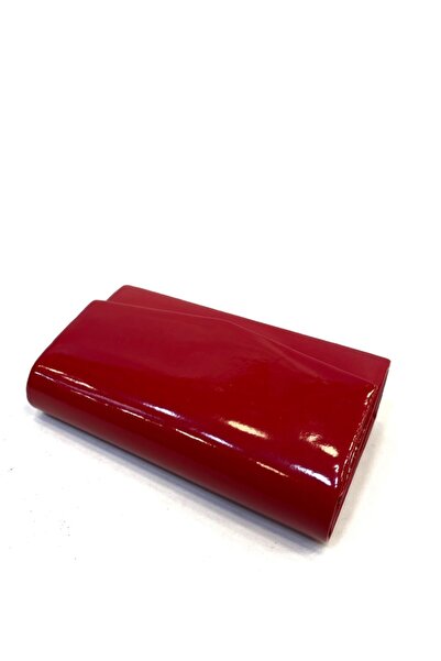 Busrabags Kırmızı Rugan Kadın Gece Abiye Çanta