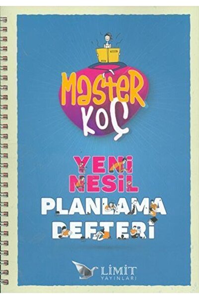Limit Yayınları Master Koç Planlama Defteri