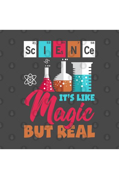 Pixxa Science Magic Knowlede Scientist Statement Gift Idea Mug Cup