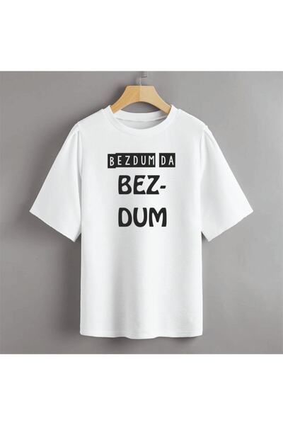 tasarım harikaları Bezdum Yazılı T-shirt