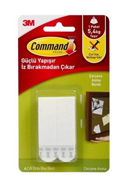COMMAND 17201-4pk Orta Boy Cırt Cırt Bant