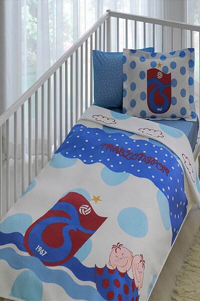 Taç Lisanslı Bebek Pike Takımı-Trabzonspor Baby 60052309