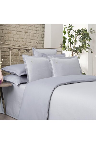 Sarev Set de lenjerie de pat dublu din bumbac Olive Dobby V4