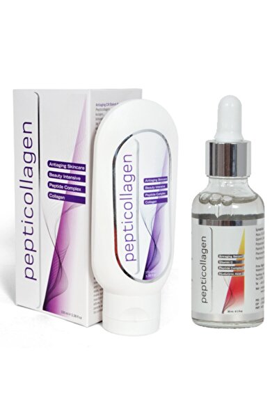 PeptiCollagen Cilt Bakım Seti | Krem & Serum
