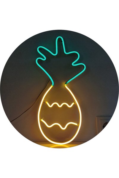 euroneon Neon Led Decorative Pineapple Figure
