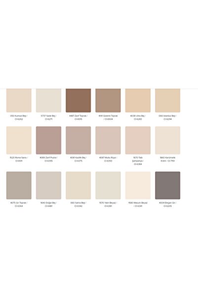 Polisan Elegans Extra Yarımat 10 kg Sade Bej / Ci-6271