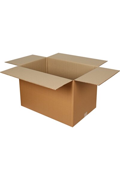 Bies Collection 10 Adet 60x40x40cm Çift Oluklu Taşınma Kolisi Eşya Taşıma Kut...