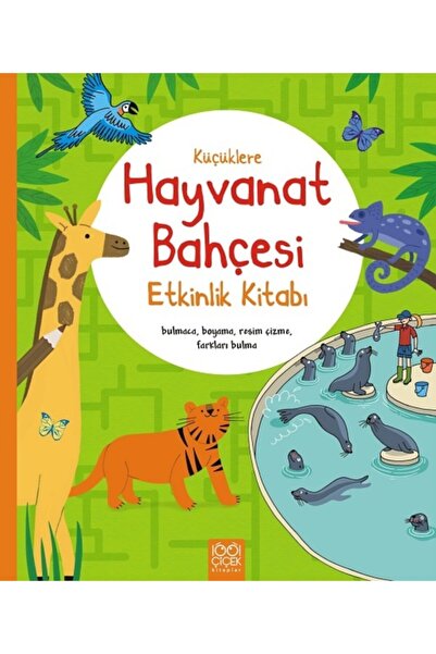 1001 Çiçek Kitaplar كتاب أنشطة حديقة الحيوان للصغار - ريبيكا جيلبين