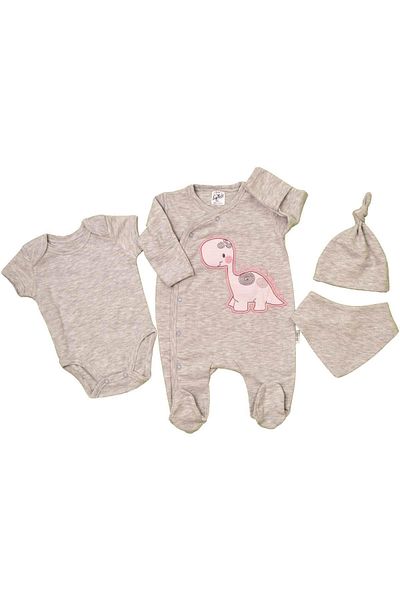 Şanbebe Şanbebe Newborn Baby 100% Cotton Hospital Discharge Set 161131