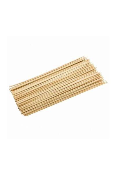 Eminonutoptanci أسياخ قمامة خشبية 3 مم × 300 مم (100 قطعة)