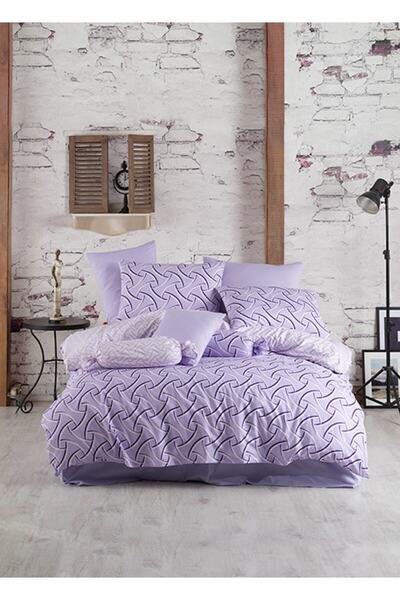 Majoli طقم غطاء لحاف رانفورس مزدوج مصنوع من القطن بنسبة 100%