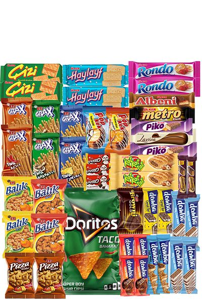 Ülker Snack Soldier Pack 45 Pieces Chocolate Biscuit Pack