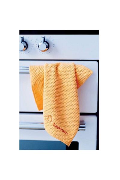 Tupperware Microfiber Multi-Purpose Cloth Orange Cleaning Cloth Hsgl
