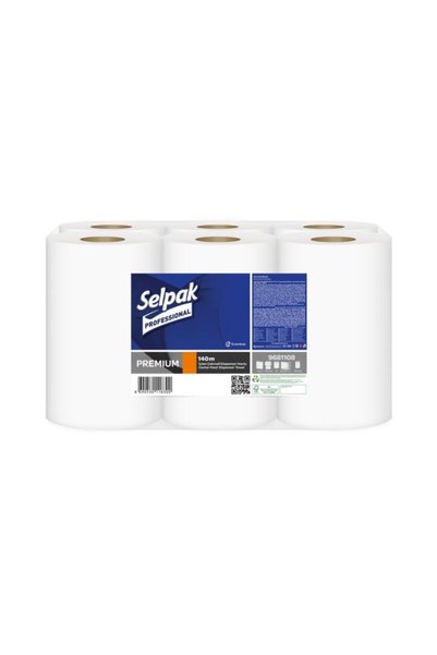 Selpak Professional Içten Çekmeli Rulo Havlu 9'lu Paket 140 M
