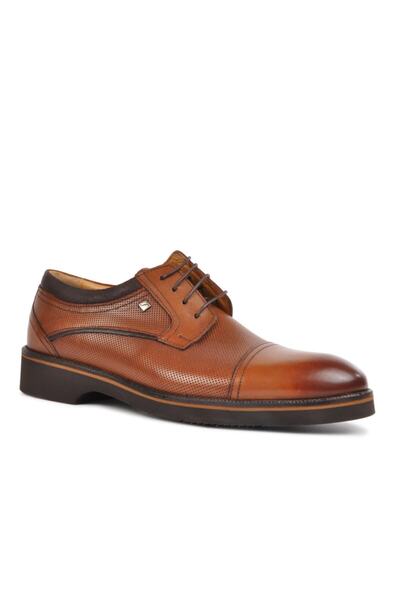 Fosco 2568 Taba Hakiki Deri Erkek Klasik Ayakkabı