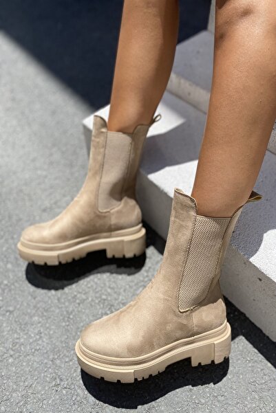 İnan Ayakkabı Cizme și ghete NUDE pentru femei 21INA115