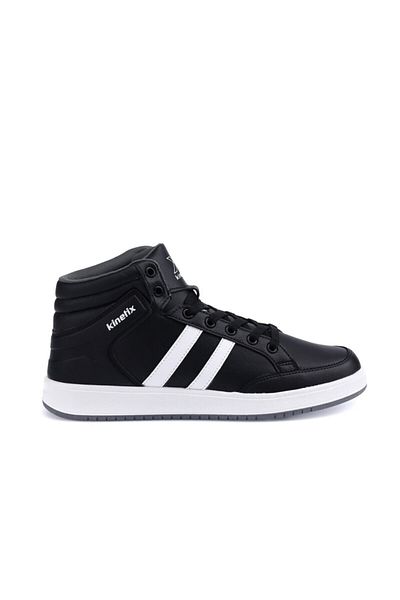 Kinetix Kort Pu Hi 1pr Black Men's Sneaker Shoes