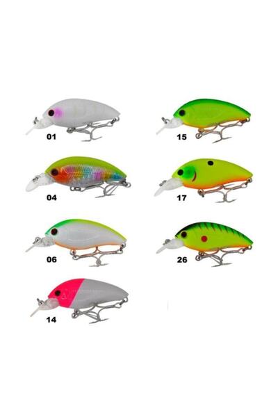 Wily Coupe 5,3 Cm Maket Balık 8 Gr (0-0.8m)