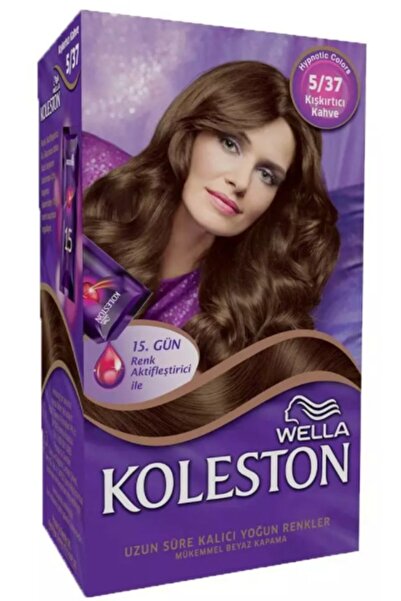 wella koleston Koleston Kit 5.37 Kışkırtıcı Kahve Saç Boyası