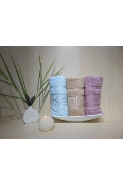 Onur Home Collection Πετσέτα χεριών Honor Bamboo 3 τεμαχίων