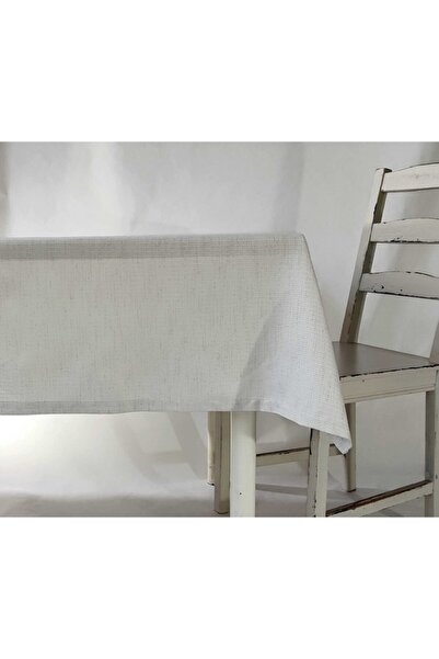 PİKKO HOME Linen Look Shiny Gray Polyester