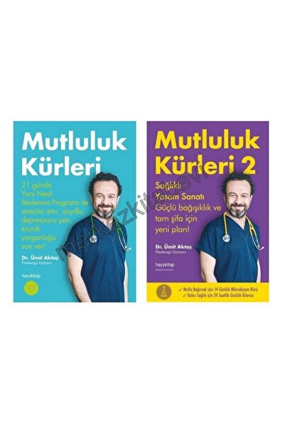 hayykitap Dr. Ümit Aktaş Mutluluk Kürleri Seti 2 Kitap