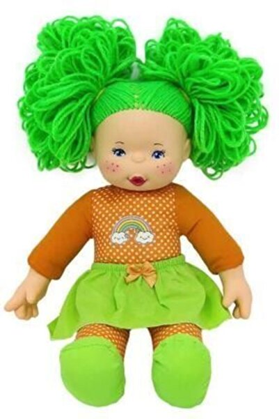 Şeker Adası Sevimli Sunman Gökkuşağı Lahana Bebek 35 Cm / Yeşil.