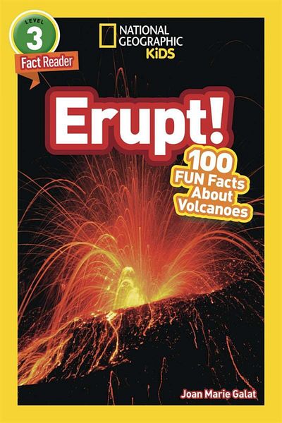 National Geographic Children's Books USA قراء ناشيونال جيوغرافيك: Erupt!100 حقيبة ممتعة عن البركان (l3)