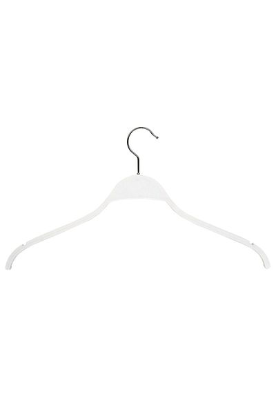 NYN Wooden Hanger Blouse Shirt Hanger White Color 6 Pieces