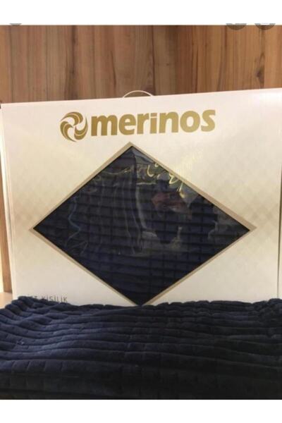 Merinos Modern Line 3 Parça Battaniye Seti