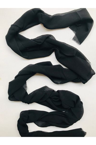 begün Wrapped Yellow Black 40 cm X 270 cm Sizes