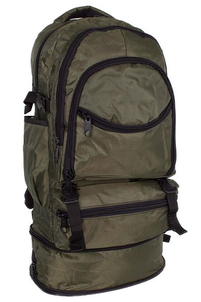 Bagacar 504 Χακί 60+10 Σακίδιο ταξιδιού με φυσούνα