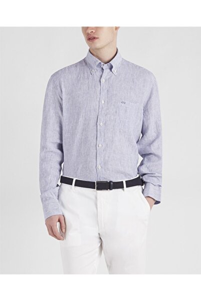 PAUL&SHARK Men's Woven Shirt C.w.linen Shirt