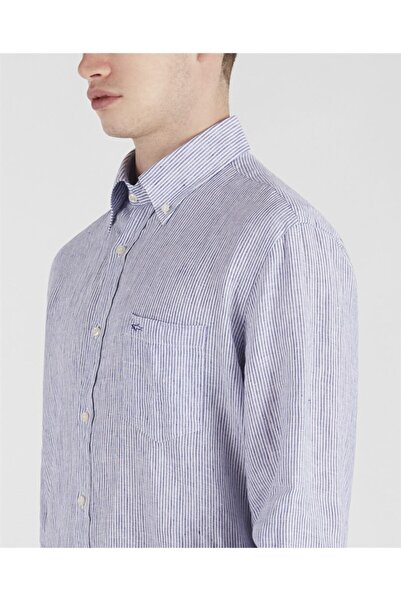 PAUL&SHARK Men's Woven Shirt C.w.linen Shirt