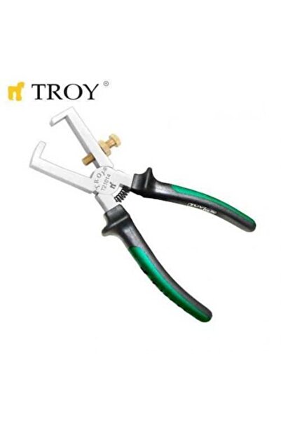 TROY 21014 Ayarlı Kablo Sıyırma Pensesi (160mm)