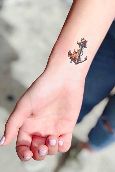 BP Tattoo Anchor Mini Boy Çapa Dövme