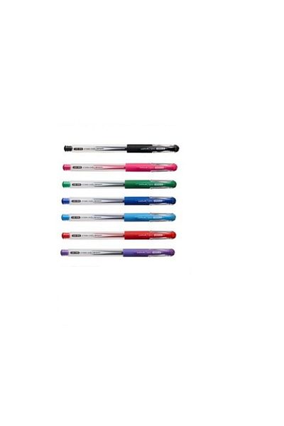 UNİ-BALL Signo Needle Gel Needle Tip Pen 0.38 7 Colors
