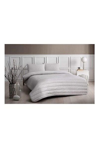 Taç Jersey Duvet Set Natura Double Gray