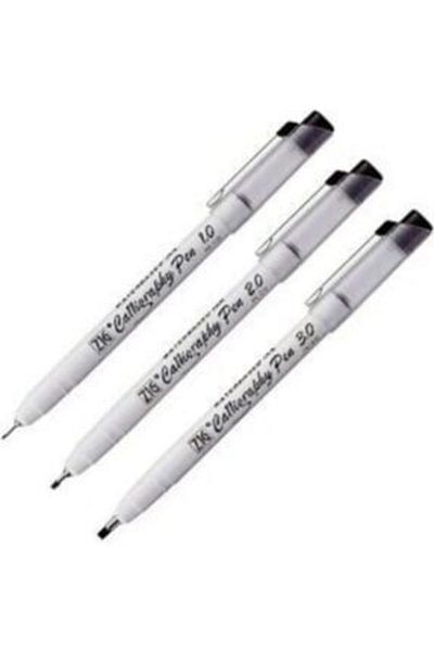 artline Calligraphy Pen Arabic Black 3 Types