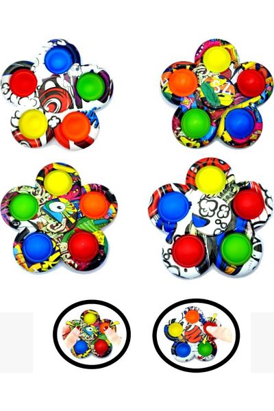 Yenigeldi Picasso Pop It Stress Wheel, Sensory Pop It Color Stress Wheel, 2021 Fidget Stress Wheel