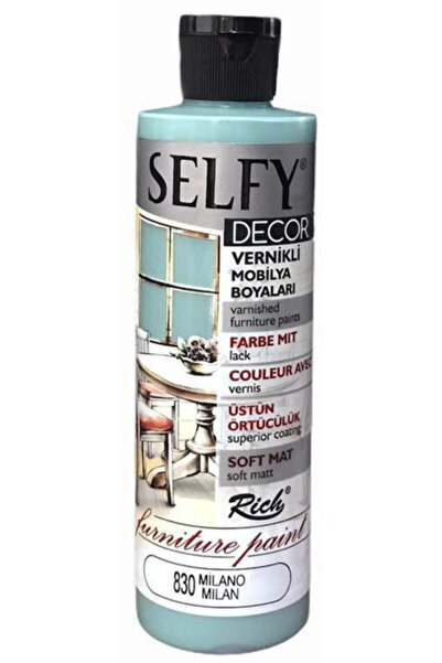 Tual Hobi Sanat Rich Selfy Decor Vernikli Akrilik 830 Milano 240ml